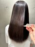 【美髪矯正】カット+プレミアム縮毛矯正+トリートメント ￥42,000→￥33,000～