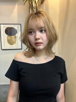 シティ 薬院(SITY.) 天神 ハイトーンカラー シールエクステ バレイヤージュカラー