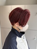 エイト 沖縄豊崎店(EIGHT toyosaki) 【EIGHT 豊崎】お客様スタイル…1ブリーチ×バーガンディレッド