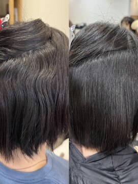 オッジバイケンジ(oggi by KENJE) 縮毛矯正/ボブ/ストレート/ひふみ