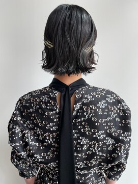 フェンヘアーアイス 中目黒(Fen.hair ici) 20代30代ヘアセット◎大人可愛いボブヘアアレンジ
