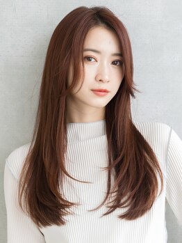 エレノア 博多ANNEX(Eleanor)の写真/【艶×透明感×ダメージレス】業界・SNSで話題のカラー剤も使用♪一人一人で合わせるのでなりたいが叶う…