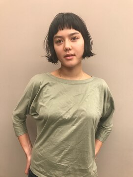 フェンヘアーアイス 中目黒(Fen.hair ici) 20代30代大人可愛い小顔癖毛活かしスタイル