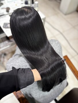 フォルテ 横浜店(FORTE) 黒髪スタイル×髪質改善