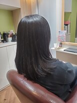 アリル(Aliru)&nbsp;【Aliru】長めボブのサラツヤストレート