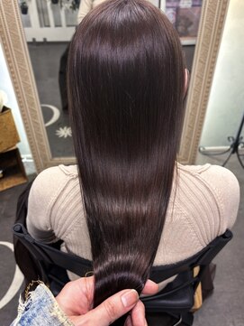 ドワーフ(DWARF) 【髪質改善カラー】ラベンダーブラウン