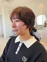 オン キャナルシティ博多前店(on)&nbsp;【晴音】マッシュショート/マッシュパーマ/20代