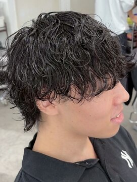 フィフス 渋谷(fifth) 渋谷波巻きツイストスパイラルシャドウルーズパーマビジネスヘア