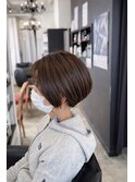 美フォルムショートボブ