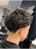メンズメンズカットブリーチパーマR