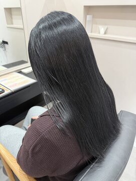 アウラヘアーサロン(aura hair salon) ブルーブラック