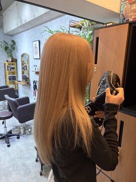シールドヘアー 沖縄 新都心(C'LD Hair) ミルクティーベージュ/那覇美容室/新都心美容室