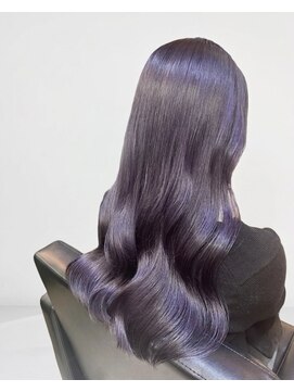 鏡と星 高田馬場 Purple hair