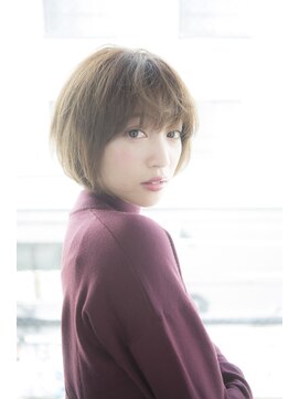 サロンドミルク 原宿(salon de MiLK) 【salon de MiLK 原宿】ミルクティーショートボブ