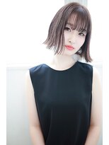 ラフィス ヘアー バース たまプラーザ店(La fith hair Bath) 【La fith】 切りっぱなしボブスタイル