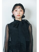 マウロア(MAULOA)&nbsp;【MAULOA】美髪 重軽ウェーブ ミニボブ 黒髪