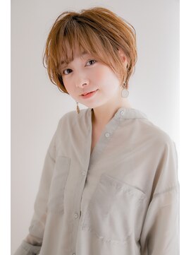 ロンド シャルム 吉祥寺(Lond charme) 【Lond charme 濱田麻佑】透明感ベージュショート