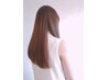 ストレート(縮毛矯正)+ブロー¥16500~