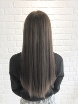 デイジー インデックスヘア 大島店(DAISY index hair)&nbsp;グレージュカラー 髪質改善ストレート 地毛風ストレート