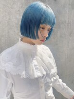 ピークアブー 原宿ハラカド(PEEK-A-BOO) ブルーボブ!