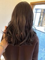 ニア 清澄白河(nir)&nbsp;〈清澄白河 半個室〉ブリーチなしのWカラー/シアーグレー