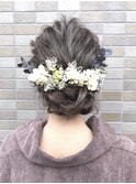 クレドガーデン西新井 ヘアセット 小顔 ゆるふわアレンジ