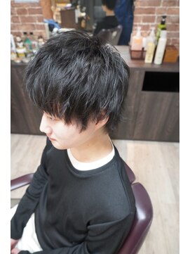 ヘアーアンドシェーブ ジンジャー(GINGER) ショートウルフ