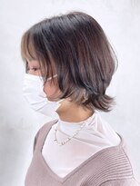 アイティー バイ アルバム 中野店(IT by ALBUM)&nbsp;インナーホワイト_外ハネボブセクションカラー_ba361441