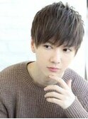 爽やかマッシュショート ツーブロック ナチュラル 韓国風◇