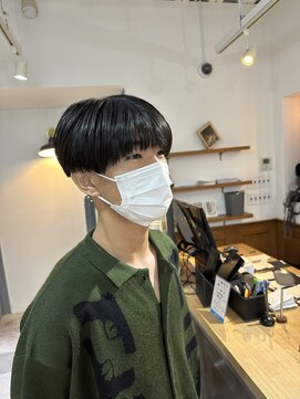 メゾン(Maison) シースルーバングマッシュ