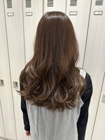 ザックラフィネ(ZACC raffine)&nbsp;大人ガーリー/ベージュカラー/ふんわりカール/レイヤー/30代