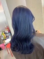 ボックスミコ(Box mico.)&nbsp;【クールなブルーラベンダー】ふんわりロングで大人っぽく☆