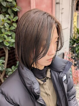 ボアップ(boappu) #オリーブベージュ#イルミナカラー#赤み消し#カーキベージュ