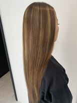 ディティール(Detail)&nbsp;艶髪縮毛矯正×ハイライトカラー