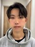 【Men's限定】カット＋10分ヘッドスパ or 眉カット￥5500［ボブ/顔周り］