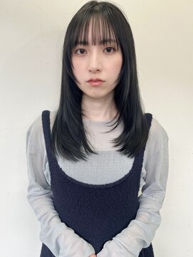 ジュノ 天文館本店(Juno) 【Juno天文館店】フェイスレイヤー 暗髪