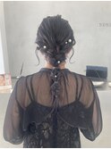 編みおろしアレンジ