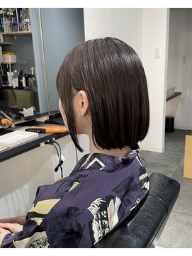 ルフレ 立川(Reflet) 透明感＋艶感ボブ