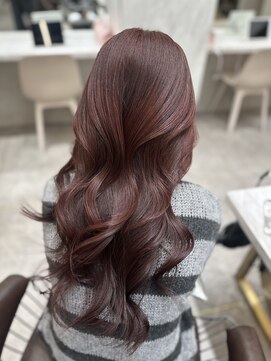 ロンド レア 天神大名店(Lond Le’a) メルティカラー/天神/似合わせカット/ウェーブミディアム