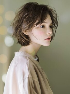 アルトリスト(Altruist Aging×HAIR&SPA) ☆イメチェンピンクベージュアンブレラカラー前髪クールショート