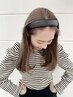 【mayu限定】透ける髪色＊カット＋ライトニングケアWカラー+CMCTR ￥16,000