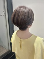 リュネッツ あざみ野店(lunettes)&nbsp;【白髪ぼかし】王道ベージュ×コンパクトショート