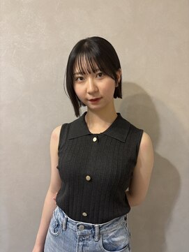 ナンバーセカンド(Number 2nd) パツッとボブ