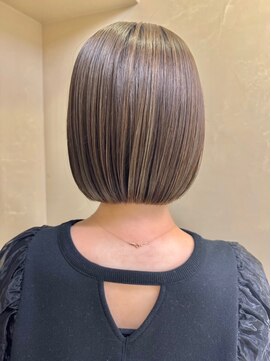 ナルーヘア(nalu hair) ハイライトボブ