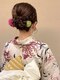 セットサロンフレアの写真/夏祭りなどの浴衣に合わせて可愛く変身♪ヘアビューロンを使った最高級ヘアセット*[新宿駅/新宿ヘアメイク]