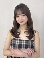 ウェイズトウキョウ 新宿店(Ways TOKYO)&nbsp;レイヤーカット/ラベンダーグレージュ/前髪/顔周りカット