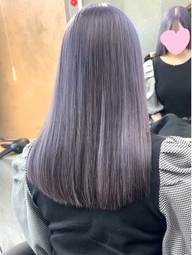 ロンド 表参道店(Lond) ケアブリーチ ダブルカラー ラベンダーグレー