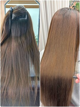 アガペー(Agape) 【髪の内側から綺麗に！地毛風縮毛矯正】