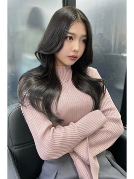 ランズ(LANDS) レイヤーカット 【韓国ヘア 大阪 梅田】