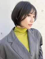 ニューヨークニューヨーク ピオレ姫路店(NYNY)&nbsp;黒髪ショート×顔まわりレイヤー